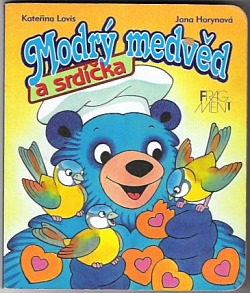 Modrý medvěd a srdíčka