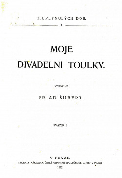 Moje divadelní toulky