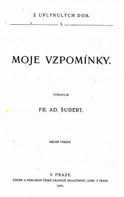 Moje vzpomínky