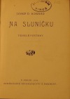 Na sluníčku