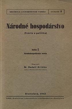 Národné hospodárstvo I. - II.