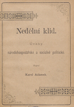 Nedělní úvahy