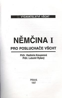 Němčina I. pro posluchače VŠCHT