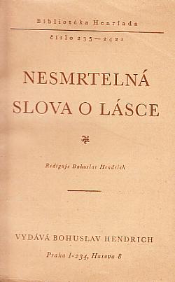 Nesmrtelná slova o lásce