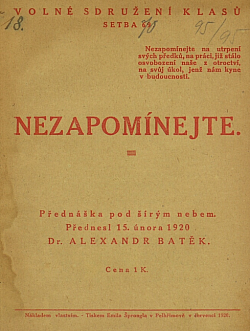 Nezapomínejte