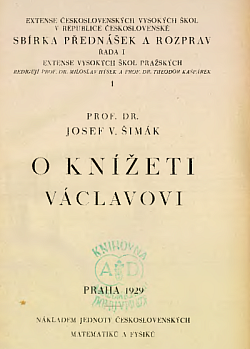 O knížeti Václavovi