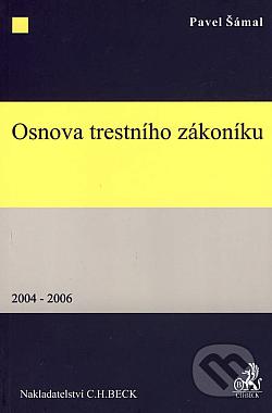 Osnova trestního zákoníku 2004-2006