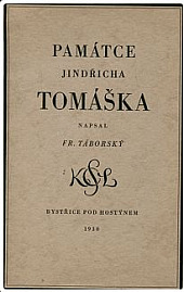 Památce Jindřicha Tomáška