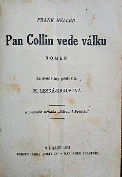Pan Collin vede válku