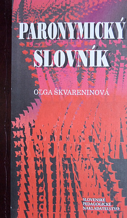 Paronymický slovník