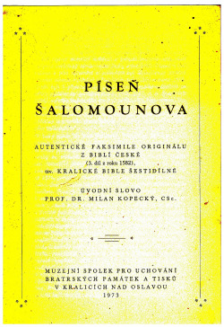Píseň Šalamounova