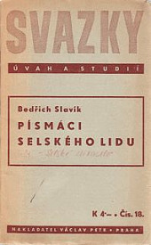 Písmáci selského lidu
