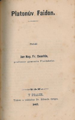 Platonův Faidon