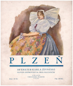 Plzeň: 100 kreseb Karla Živného