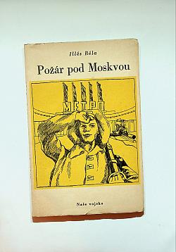 Požár pod Moskvou