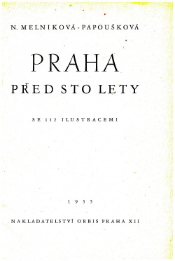 Praha před sto lety