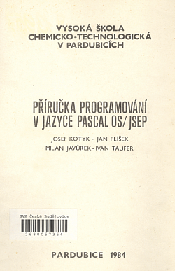 Příručka programování v jazyce PASCAL OS/JSEP