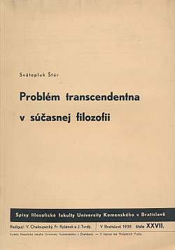 Problém transcendentna v súčasnej filozofii