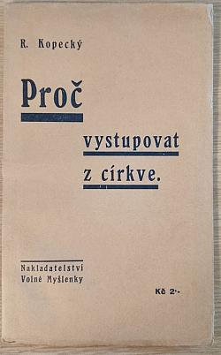 Proč vystupovat z církve
