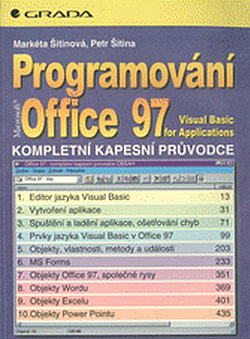 Programování Microsoft Office 97 - Visual Basic for Applications
