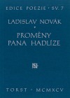 Proměny pana Hadlíze