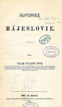Slovenské bájeslovie