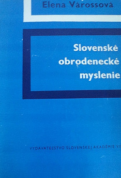 Slovenské obrodenecké myslenie