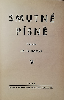 Smutné písně