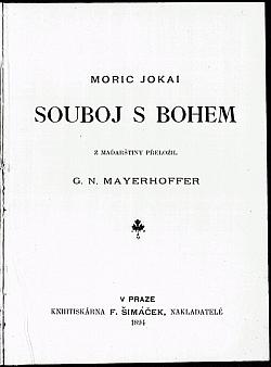 Souboj s Bohem