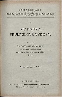 Statistika průmyslové výroby