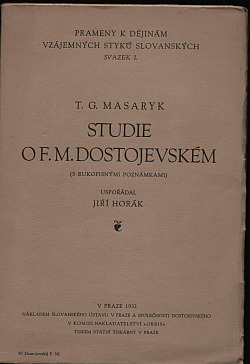 Studie o F. M. Dostojevském