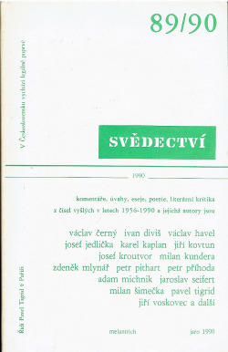 Svědectví 89/90