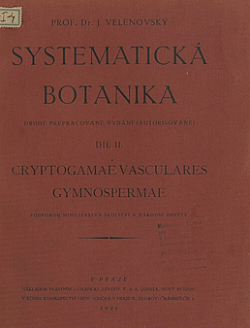 Systematická botanika Díl II.