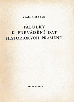 Tabulky k převádění dat historických pramenů