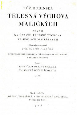 Tělesná výchova maličkých
