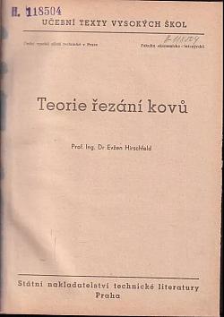 Teorie řezání kovů