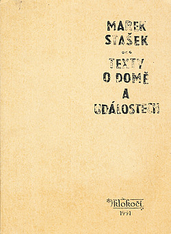 Texty o domě a událostech