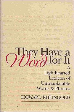 They Have a Word for It