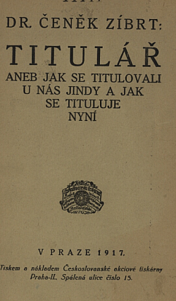 Titulář