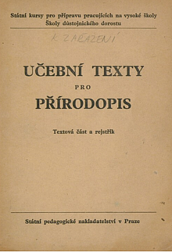 Učební texty pro přírodopis