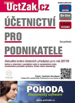 Účetnictví pro podnikatele 2016