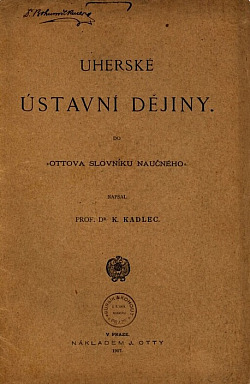 Uherské ústavní dějiny