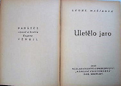 Uletělo jaro