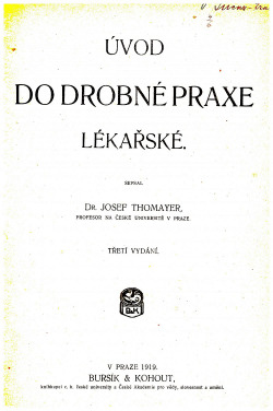Úvod do drobné praxe lékařské