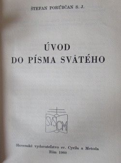 Úvod do písma svätého