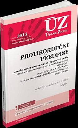 ÚZ č. 1614 - Protikorupční předpisy