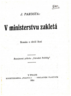 V ministerstvu zakletá
