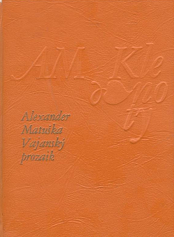 Vajanský prozaik