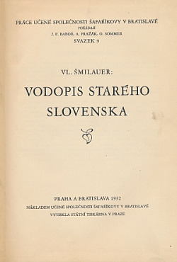 Vodopis starého Slovenska