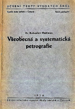 Všeobecná a systematická petrografie
